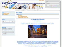 Tablet Screenshot of espacomp.eu